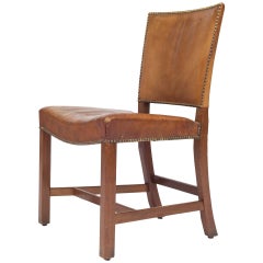 KK 3758, The Red chair by Kaare Klint