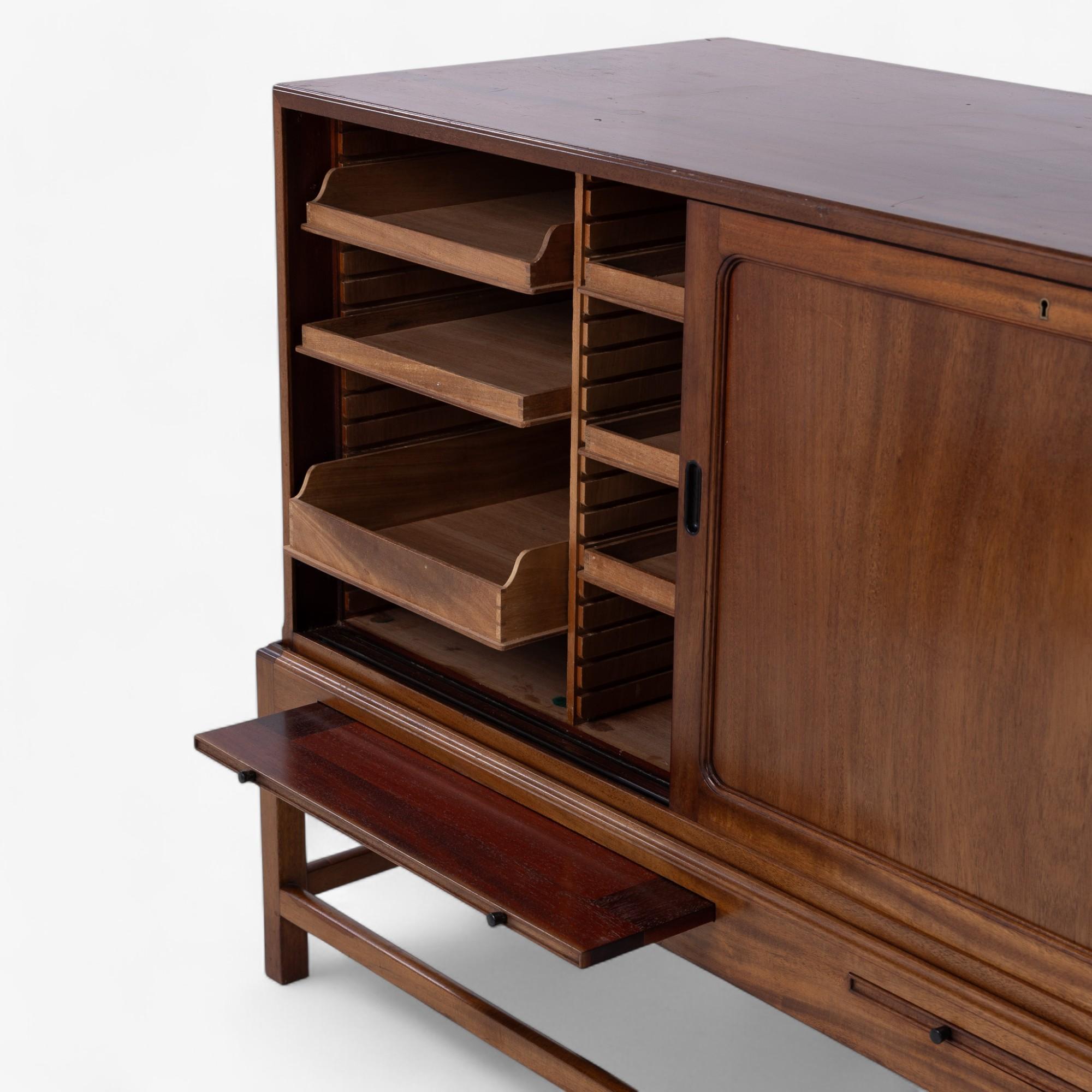 Danish KK 4122 - Sideboard in Cuba mahogany by Kaare Klint For Sale