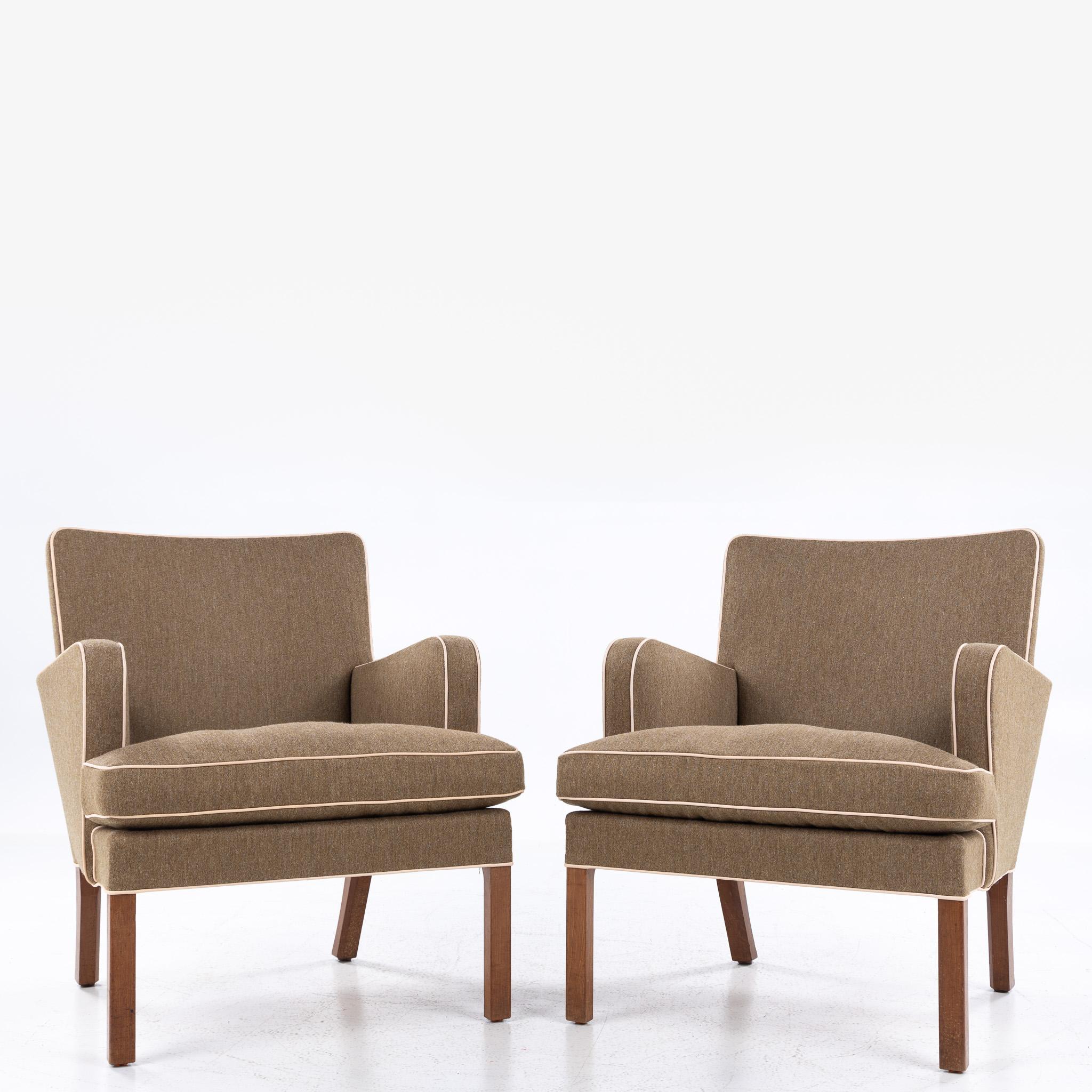 Fabric KK 5313 - Lounge chair by Kaare Klint For Sale
