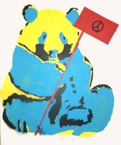 Panda Bear: Peace Sign