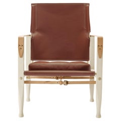 KK47000 Safari Chair Ash Oil with Thor 307 Leather by Kaare Klint