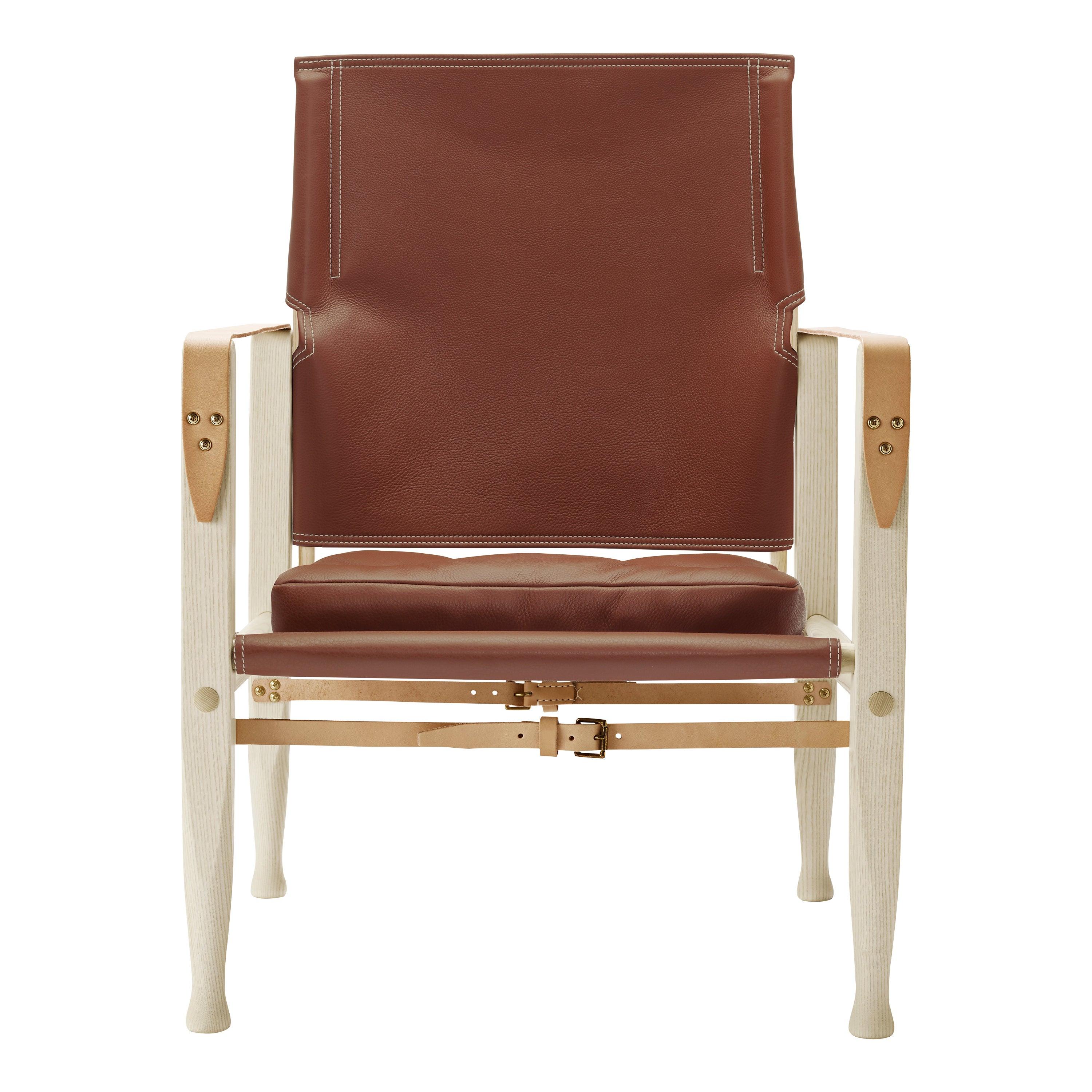 KK47000 Safari Chair in Thor 307 Leather with Ash Oil by Kaare Klint
