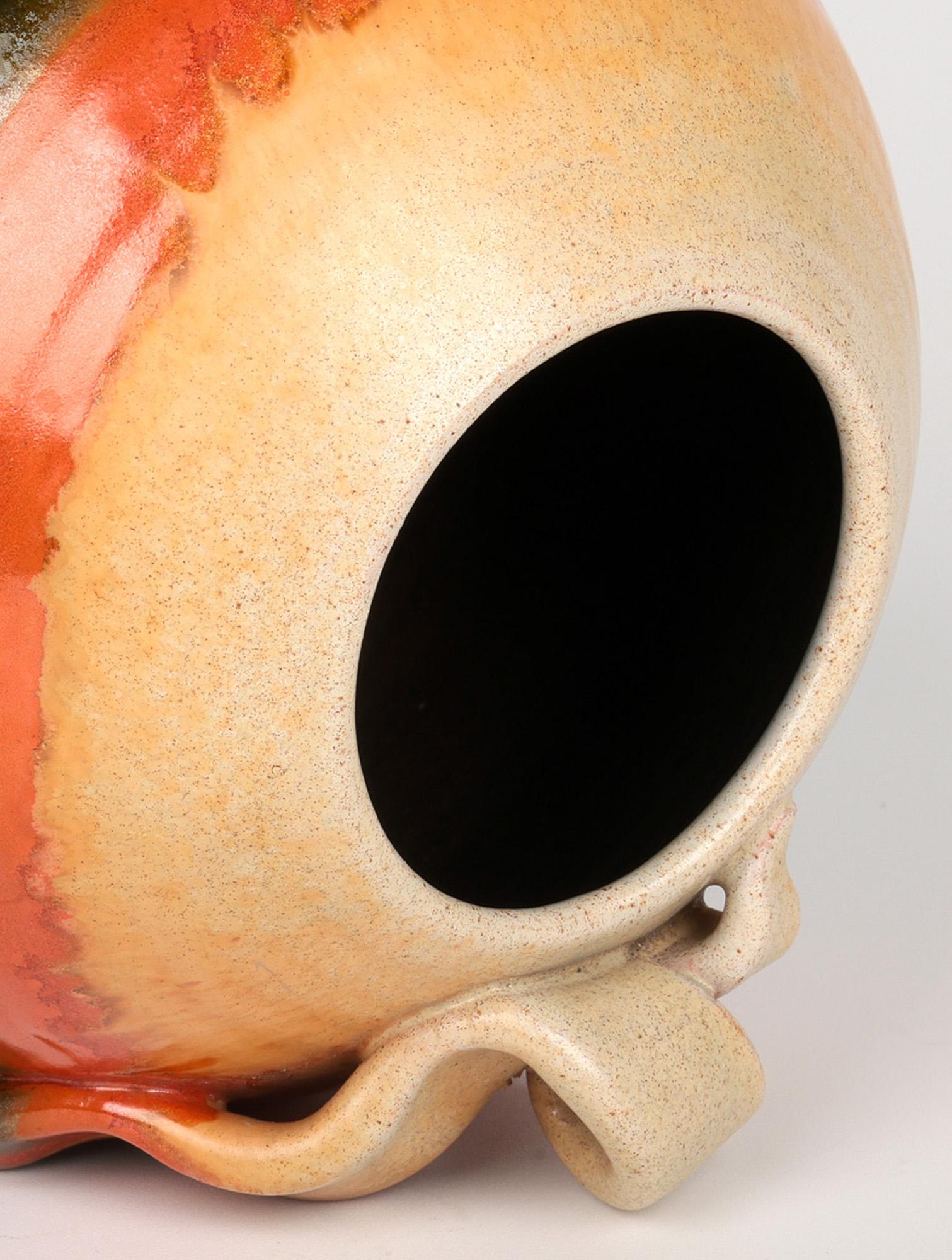 Klaas Mobach Keramiek vase en poterie d'art émaillée Art Déco néerlandais en vente 1