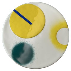 Klang, Dish, Fire Enamel on Copper