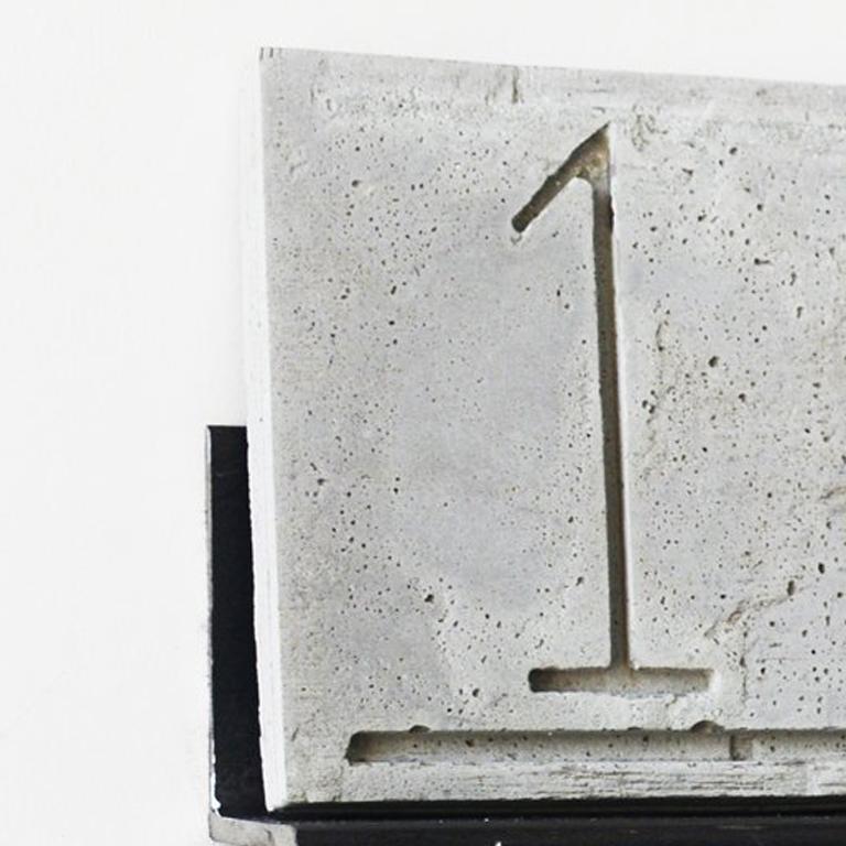 Klapper & Gallagher, The Golden Ratio f21, 2016, Steel, Concrete - Sculpture by Chris Klapper and Patrick Gallagher 