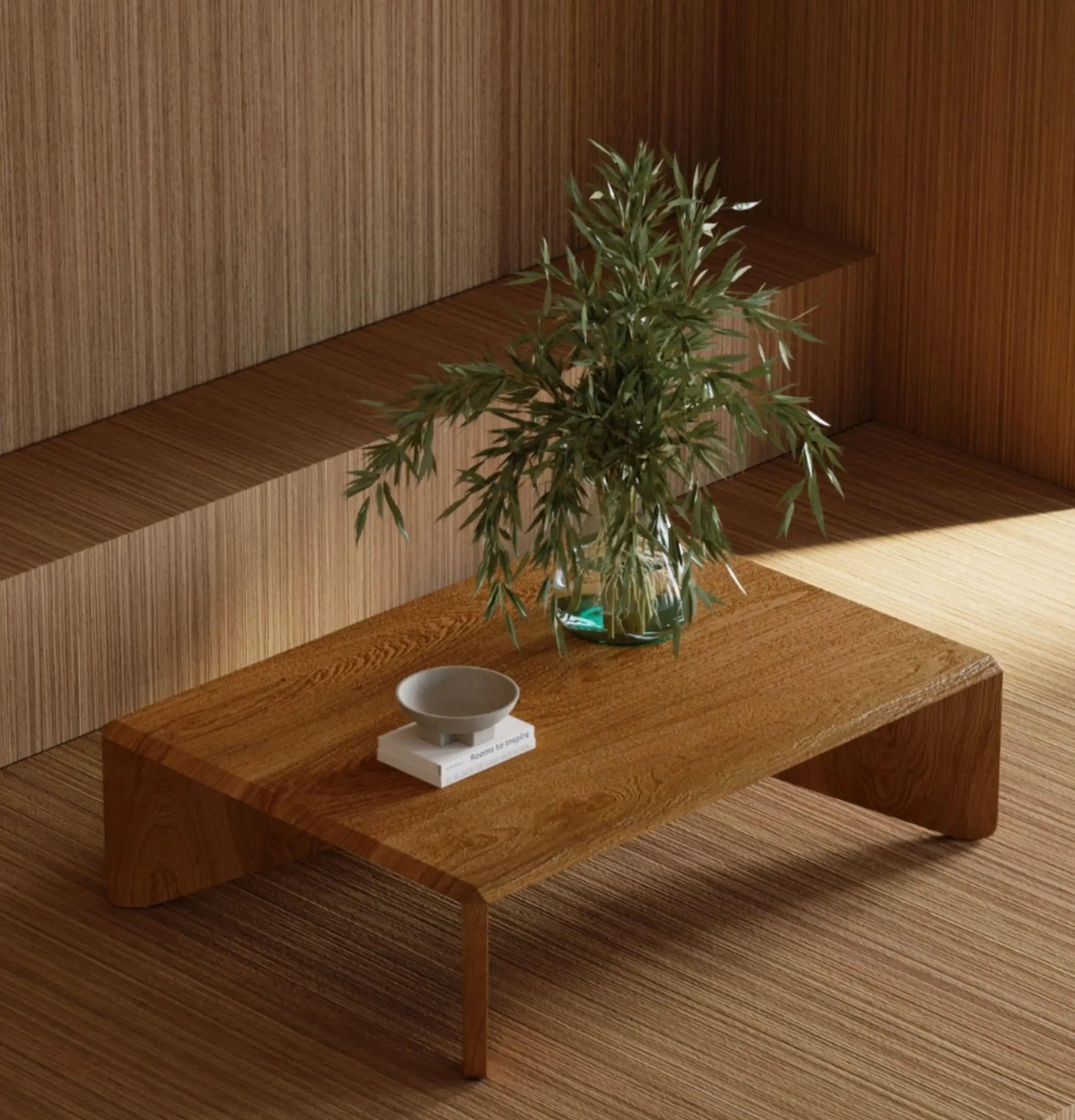 Turco Tavolo medio in legno Klar di Hermhaus in vendita