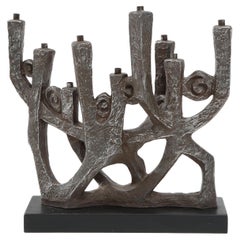 Klara Sever Brutalist Menorah