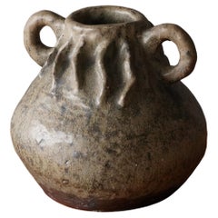 Klase Höganäs, Sizable Vase, Glazed Stoneware, Sweden, 1950s