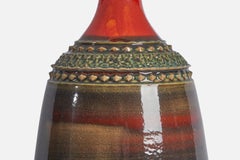 Klase Höganäs, Table Lamp, Stoneware, Sweden, 1960s