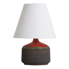 Klase Höganäs, Table Lamp, Stoneware, Sweden, 1960s