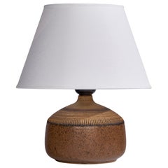 Klase Höganäs, Table Lamp, Stoneware, Sweden, 1960s