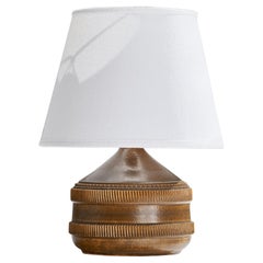 Klase Höganäs, Table Lamp, Stoneware, Sweden, 1960s