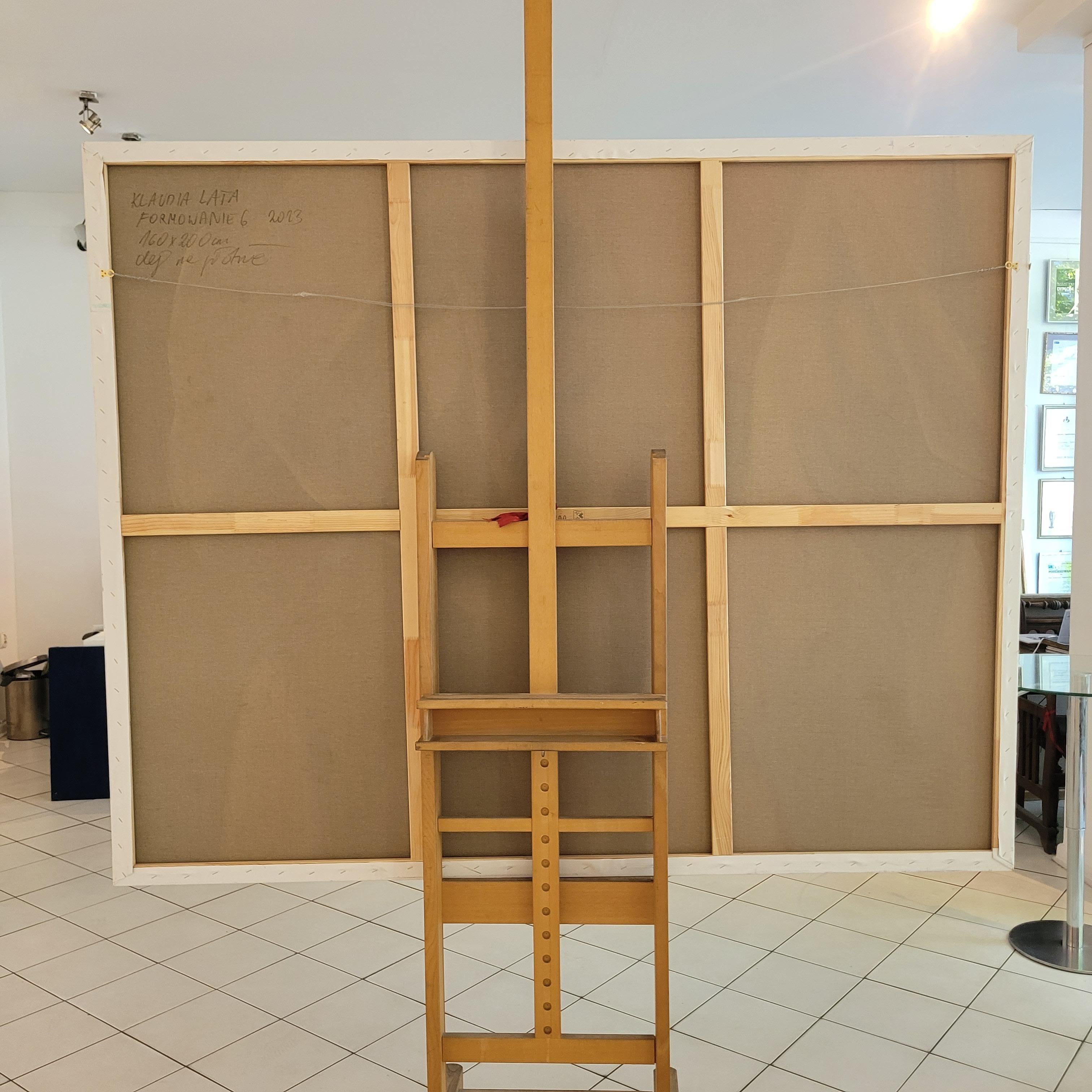 Contemporary large abstract painting

ABOUT THE ARTIST 

KLAUDIA LATA (born in 1993) Graduate of painting at the Academy of Fine Arts in Katowice. Diploma in 2017 in the studio of prof. Ireneusz Walczak. Scholarship holder of the Ministry of Culture