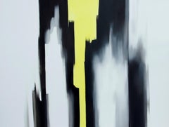 No Title VII - Peinture à l'huile abstraite contemporaine d'un jeune artiste polonais