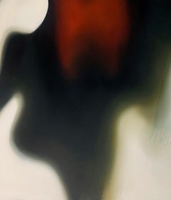 Untitled. Abstract oil on canvas painting, Big scale, Polish artist