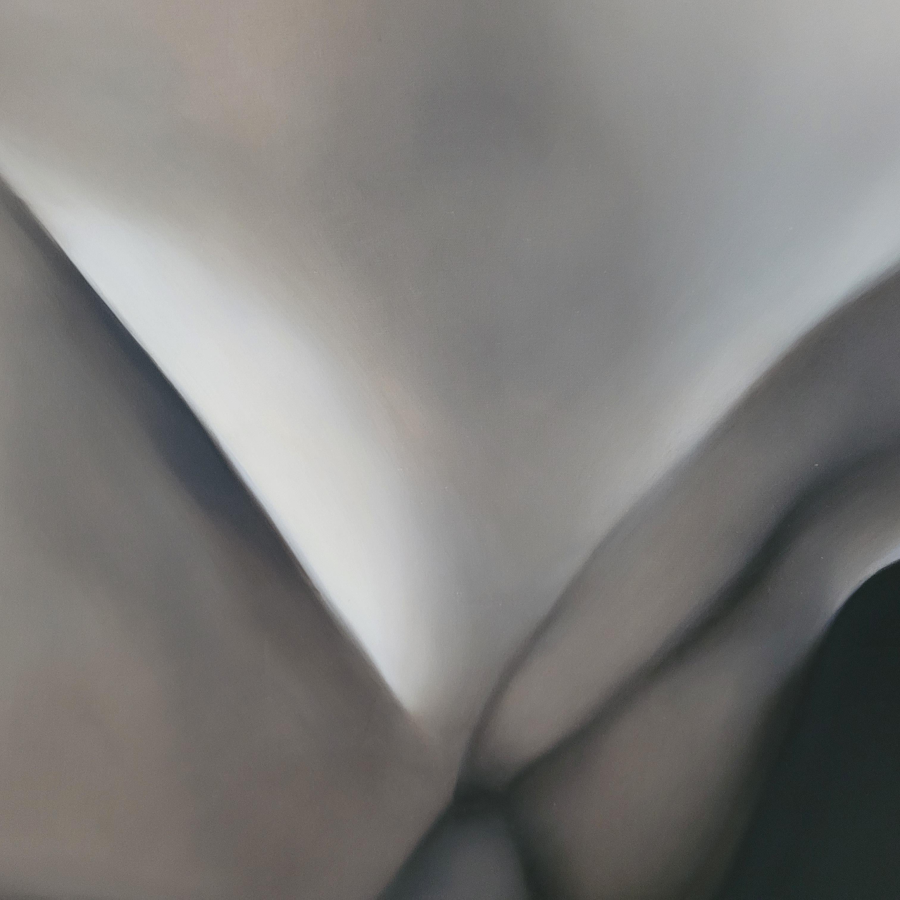 Senza titolo. Quadro astratto a olio su tela, scala grande, artista polacco in vendita 4