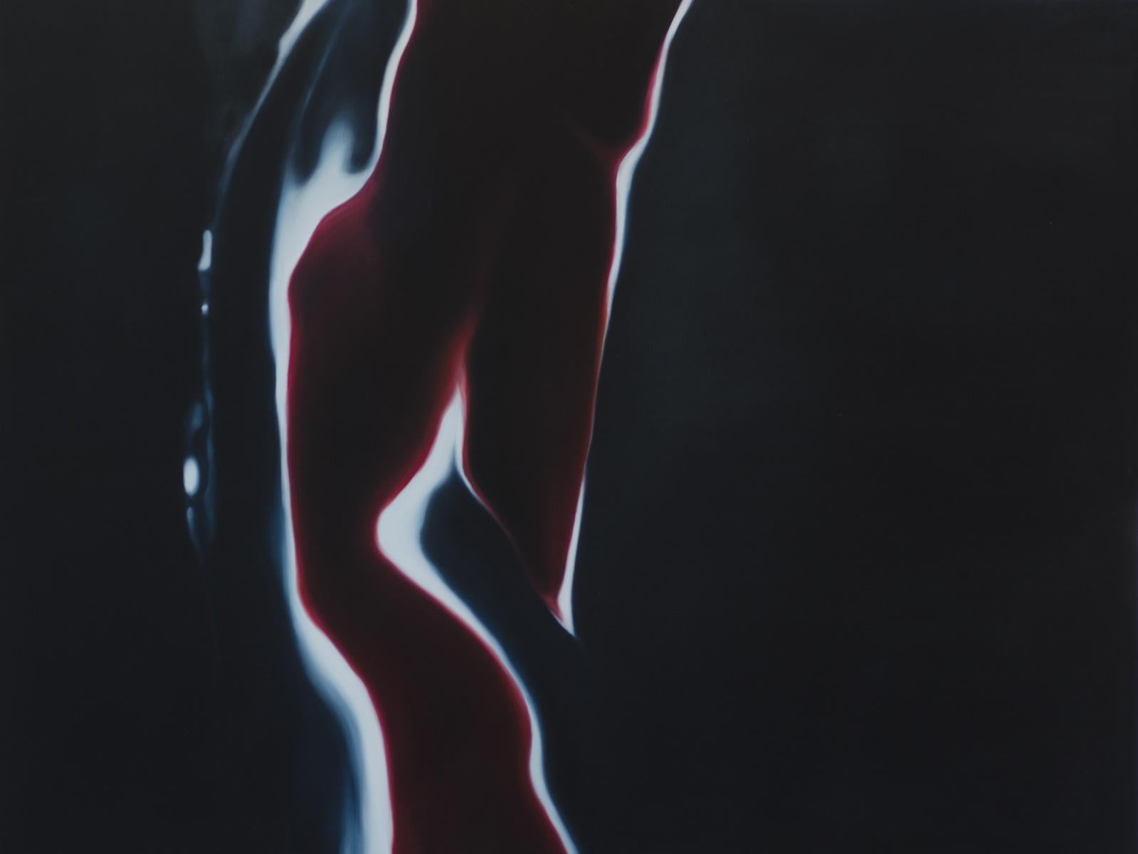 Abstract Painting di Klaudia Lata - Senza titolo. Quadro astratto a olio su tela, scala grande, artista polacco