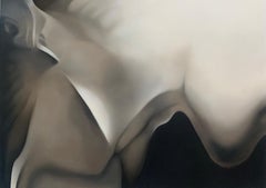 Untitled. Abstract oil on canvas painting, Big scale, Polish artist