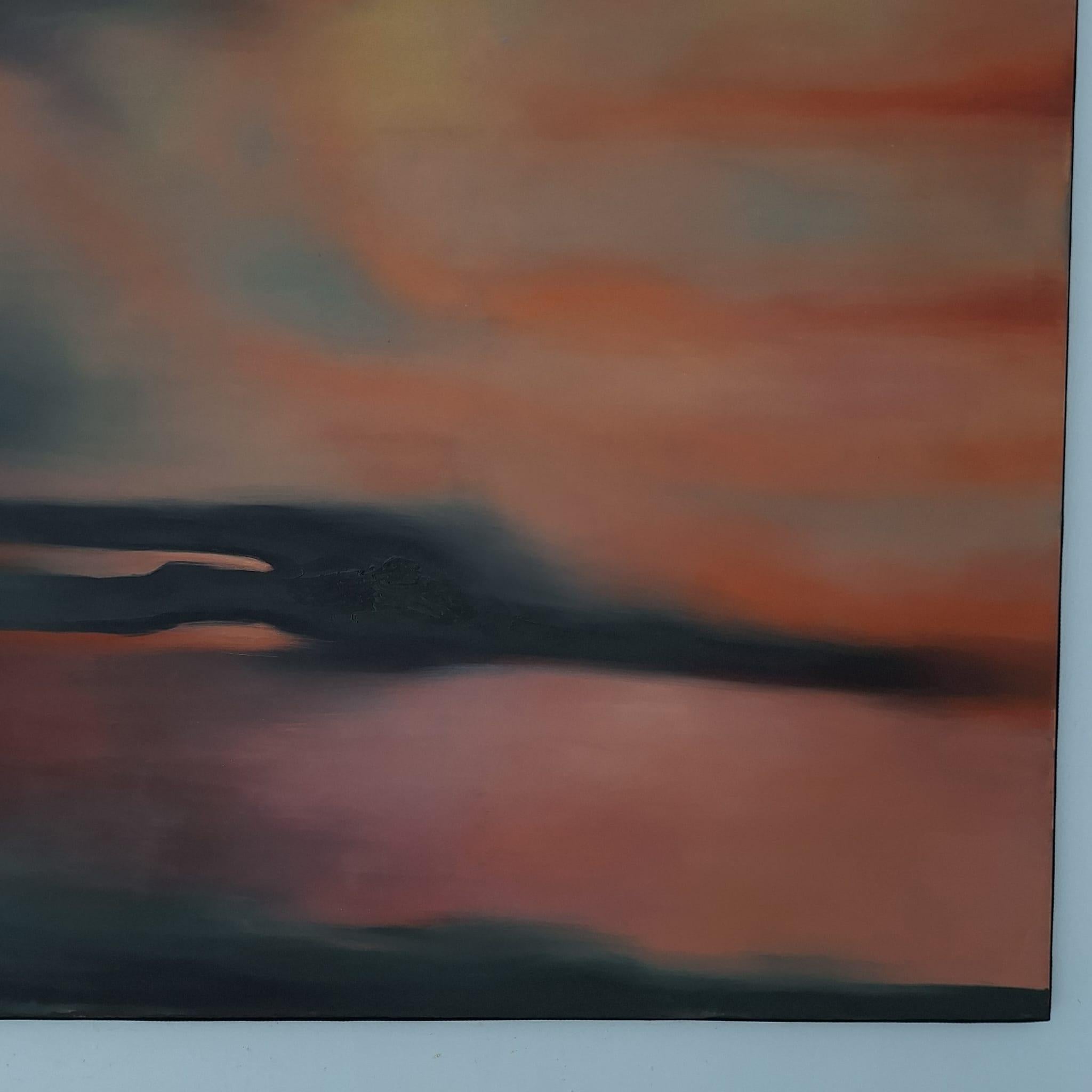 Unbetitelt. Zeitgenössisches abstraktes Ölgemälde eines jungen polnischen Künstlers im Angebot 7