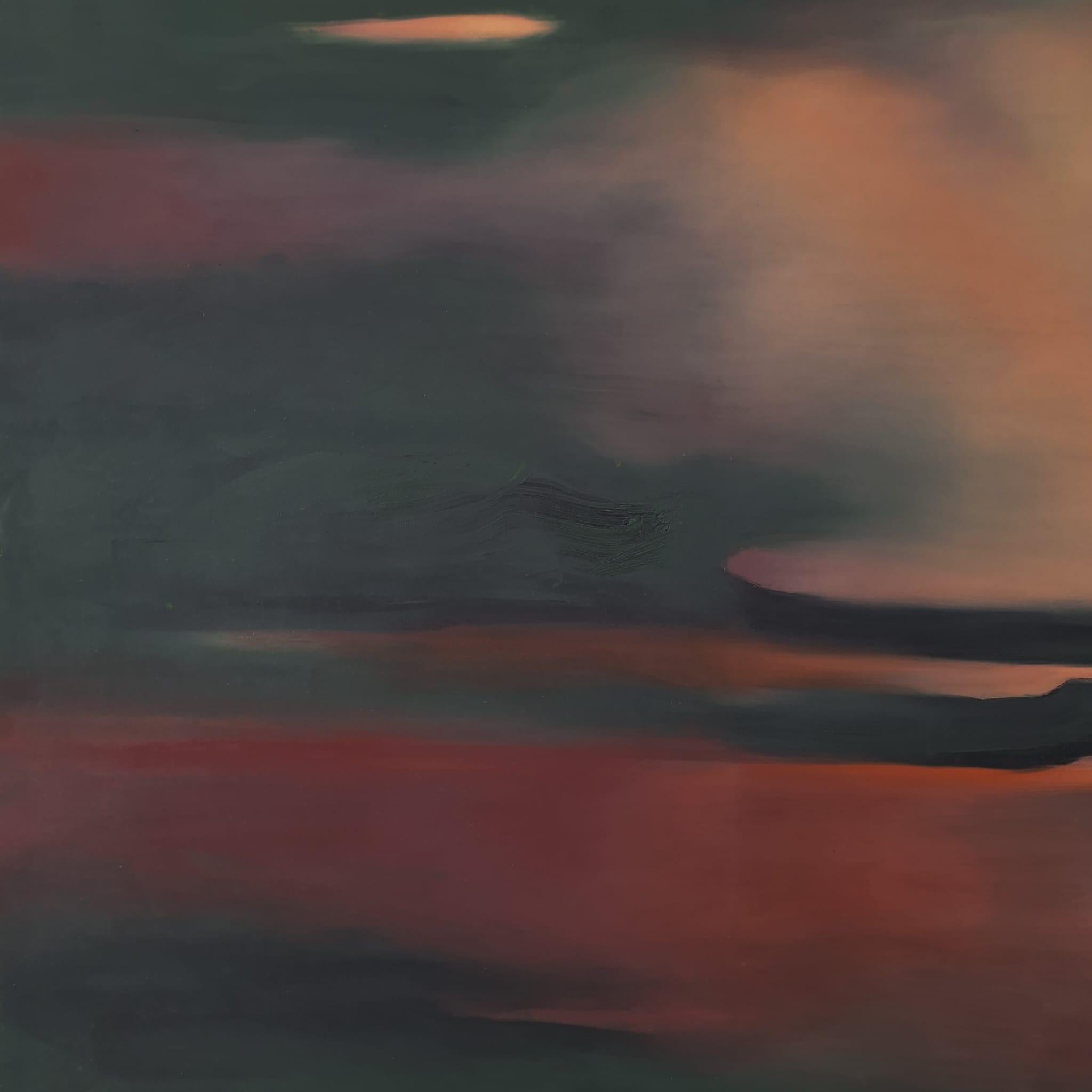 Unbetitelt. Zeitgenössisches abstraktes Ölgemälde eines jungen polnischen Künstlers im Angebot 2