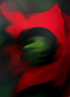 Untitled. Contemporary oil abstract painting by Polish Young Artist