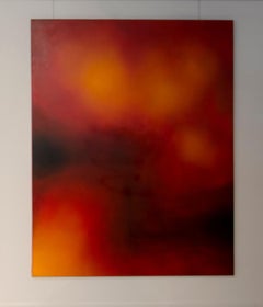 Untitled- Spheres - XXI century, Contemporary oil abstract painting, Canvas