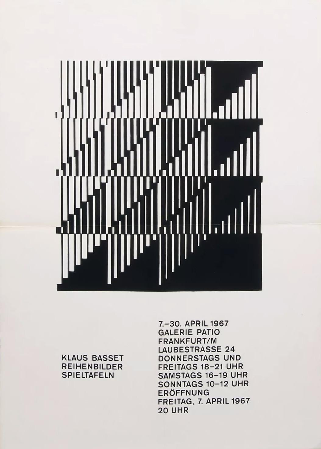 Reihenbilder Spieltafeln (Abstracción geométrica, Minimalismo, Constructivismo)