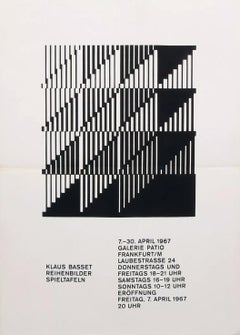 Reihenbilder Spieltafeln (Astrazione geometrica, Minimalismo, Costruttivismo)