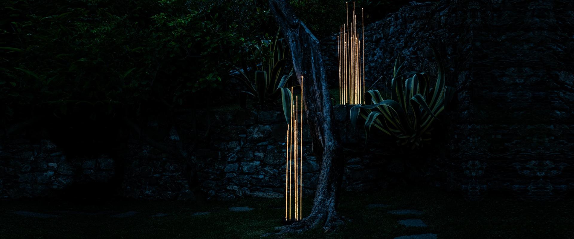 Klaus Begasse 'Reeds Single' Indoor oder Outdoor Stehleuchte für Artemide im Zustand „Neu“ im Angebot in Glendale, CA