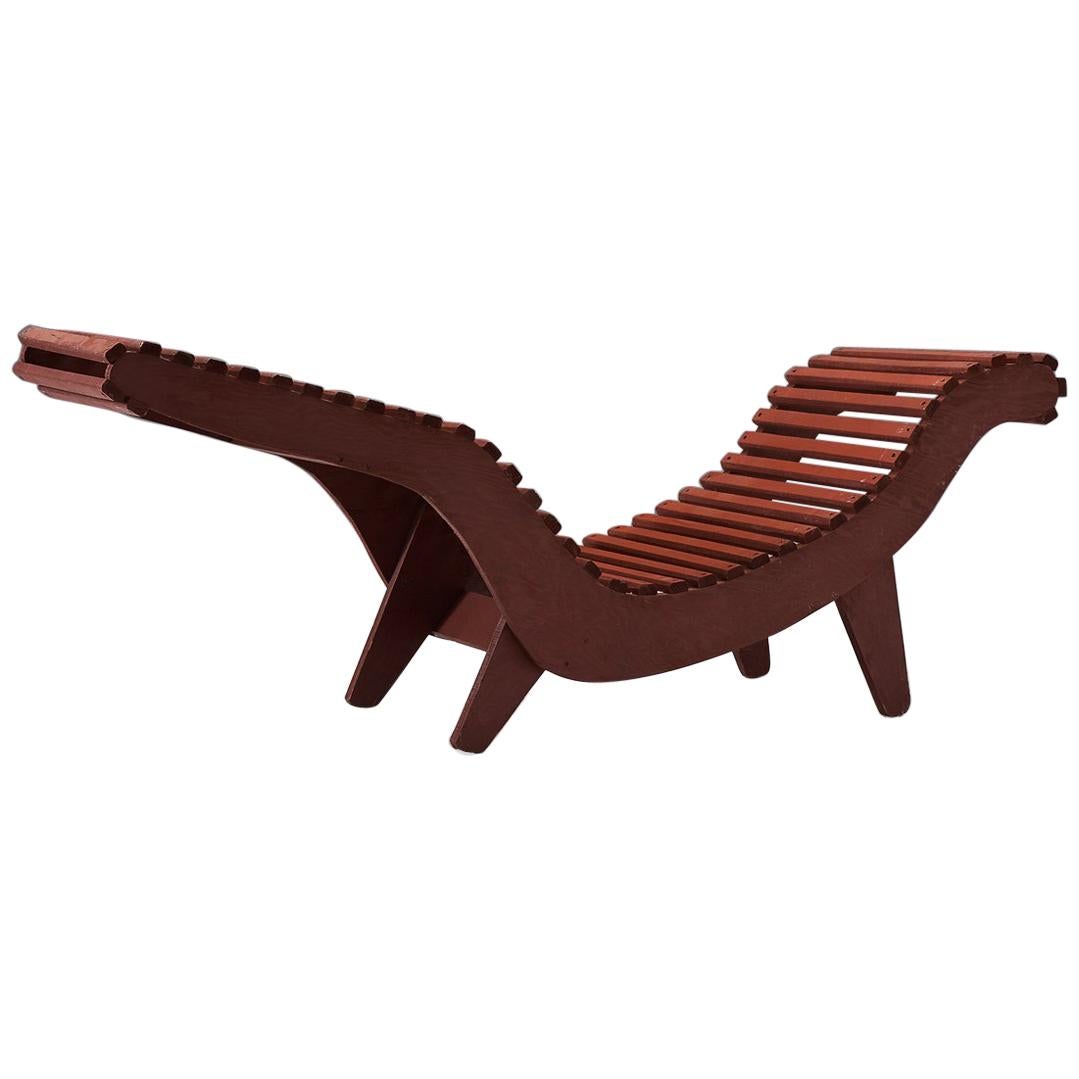 Ancient Egyptian Style Chaise Lounge at 1stdibs