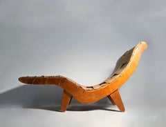 Klaus Grabe Vintage Lounge Chair in Birch