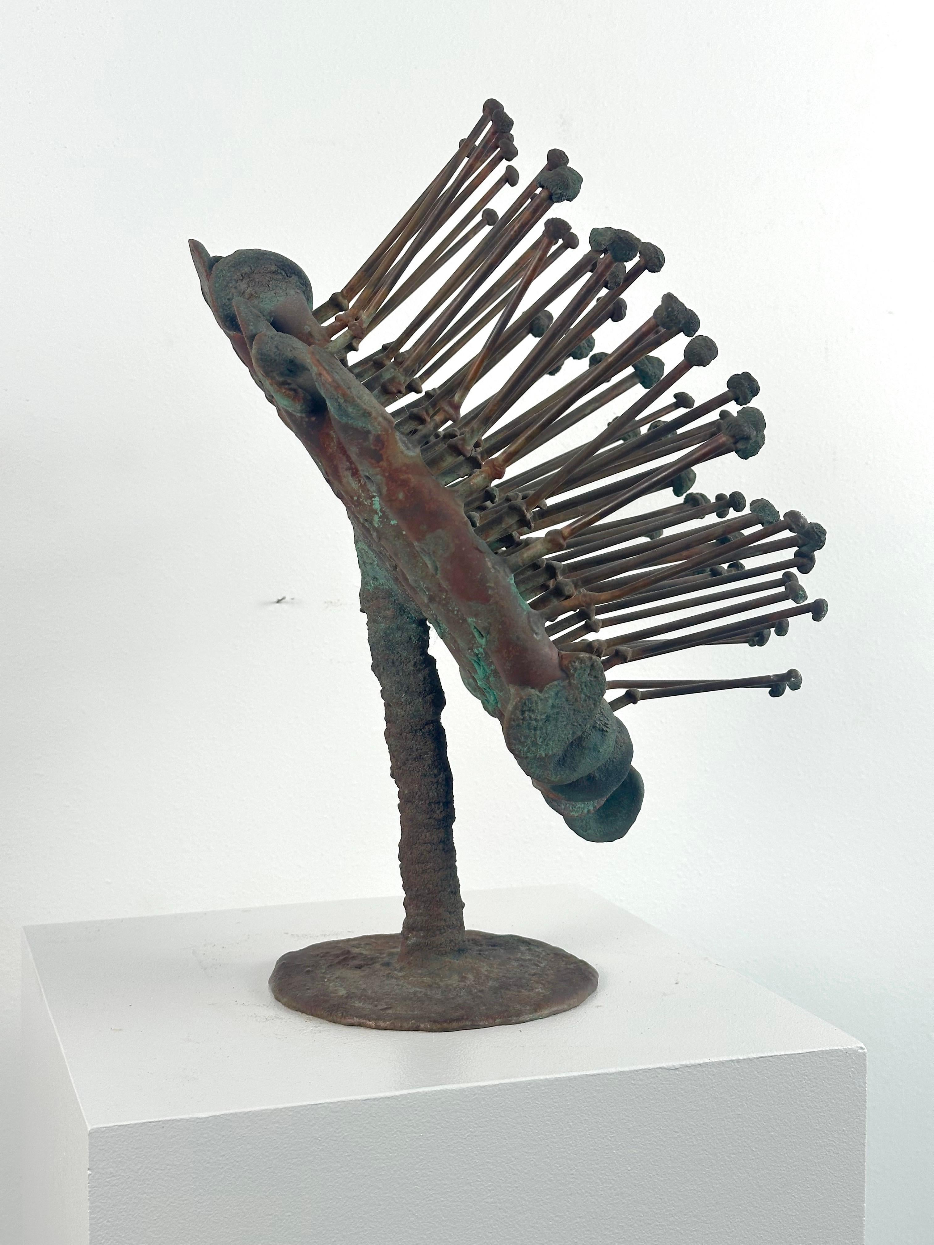 Untitled (Organic abstract bronze sculpture) - Sculpture by Klaus Ihlenfeld