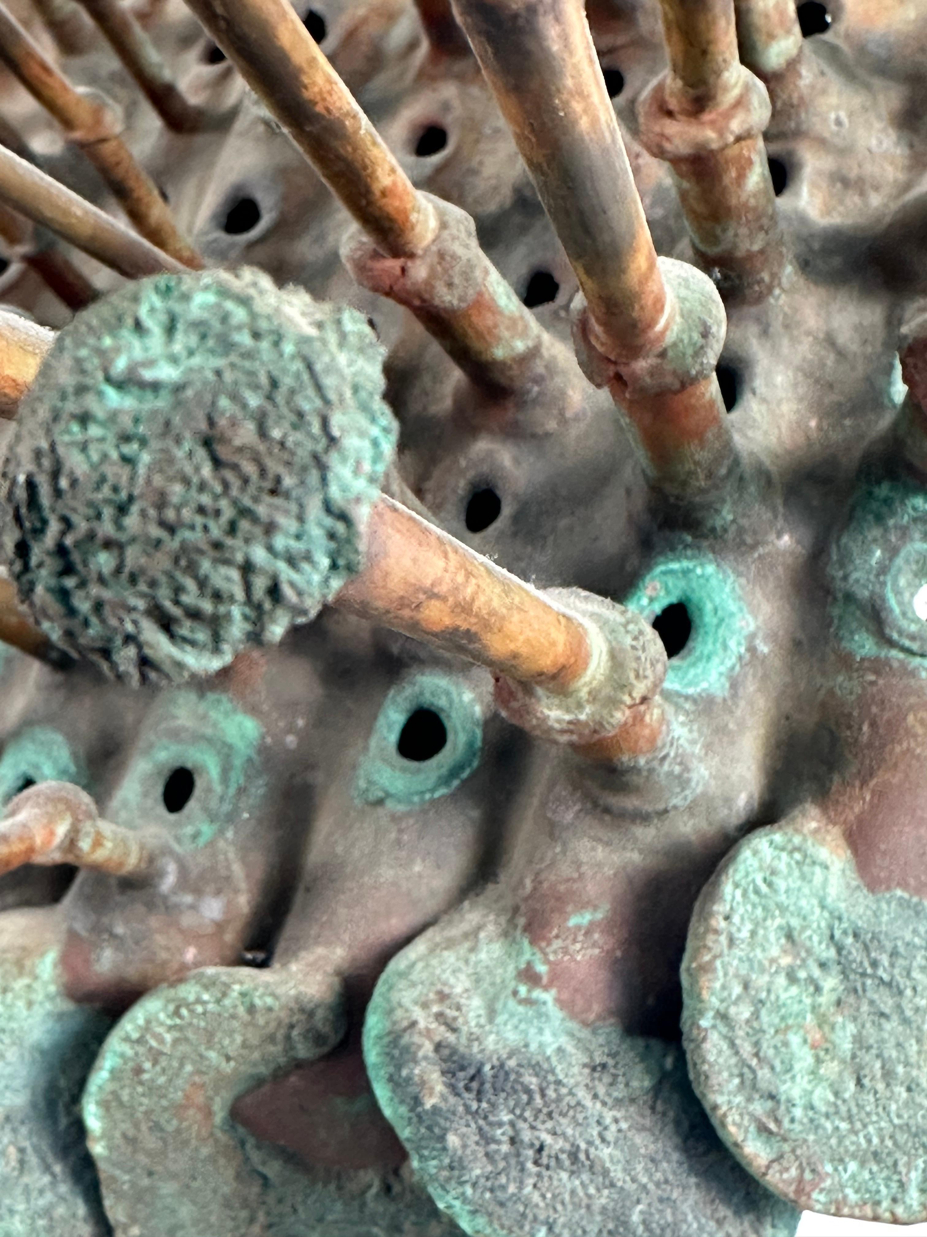 Untitled (Organic abstract bronze sculpture) For Sale 2