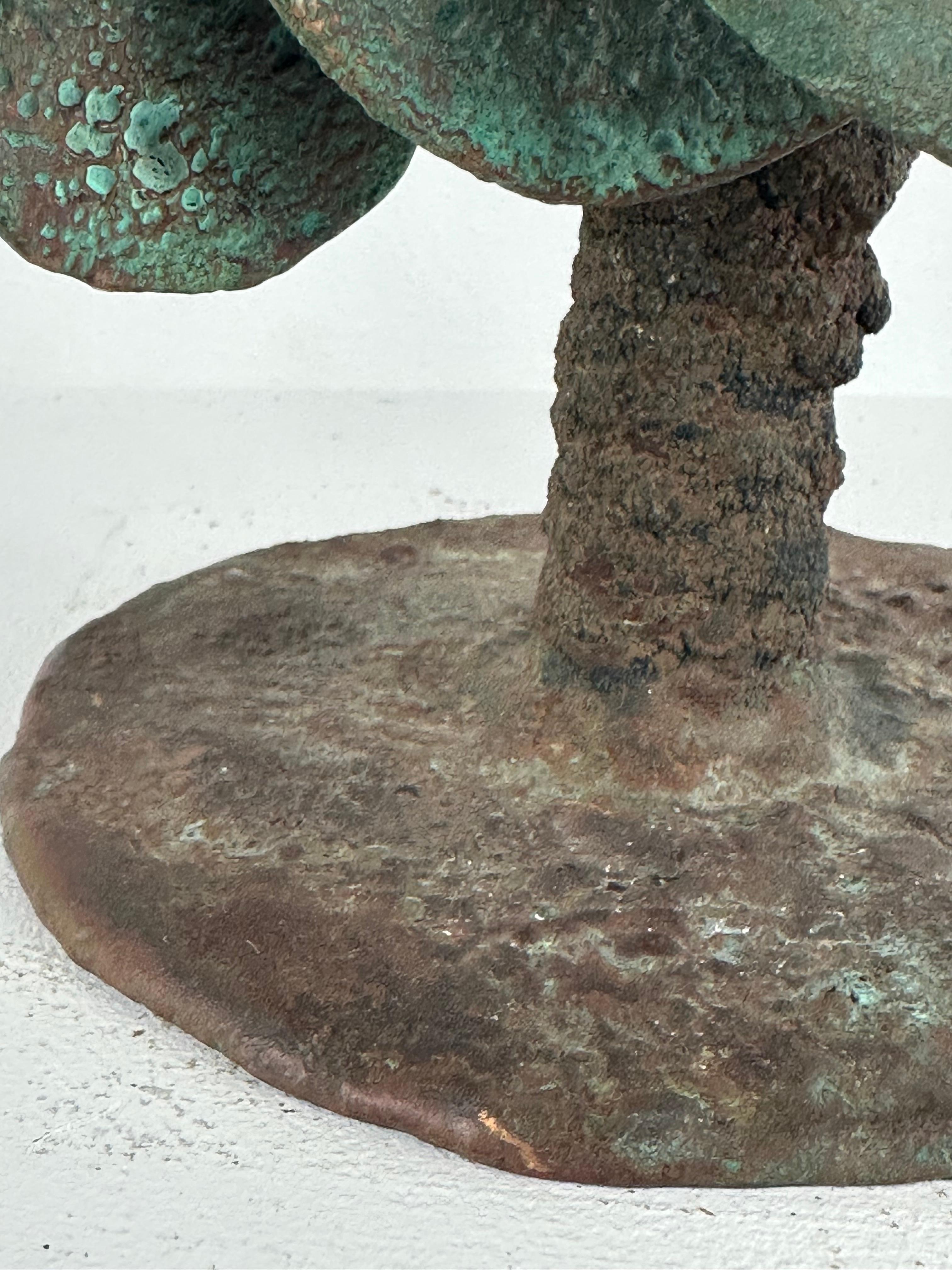 Untitled (Organic abstract bronze sculpture) For Sale 3