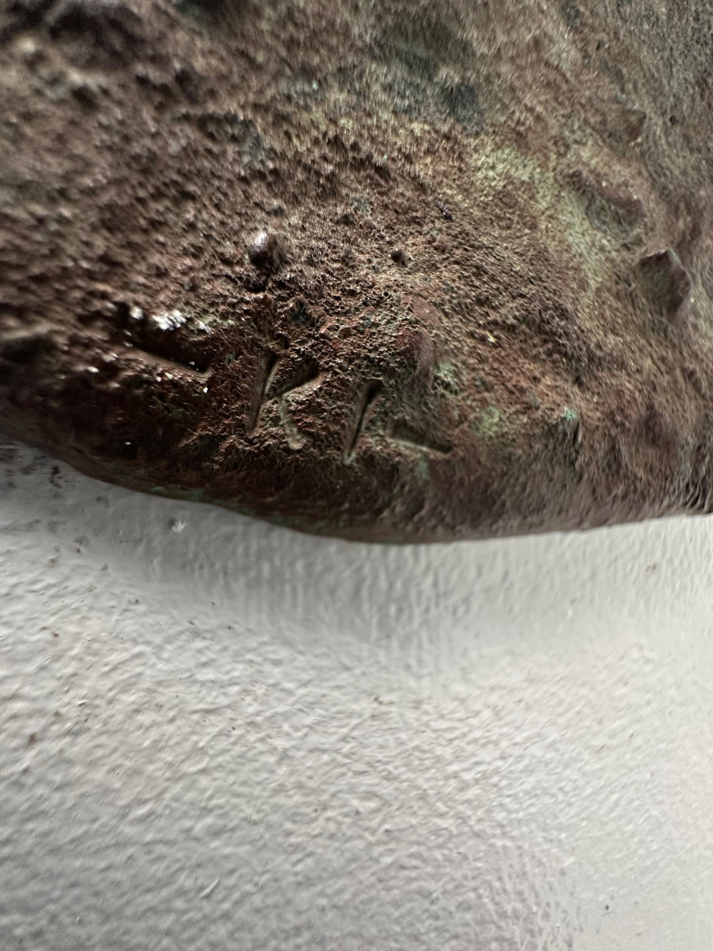 Untitled (Organic abstract bronze sculpture) For Sale 4