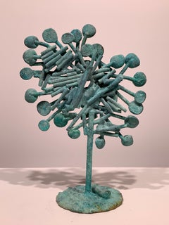 Sans titre (sculpture abstraite organique en bronze)