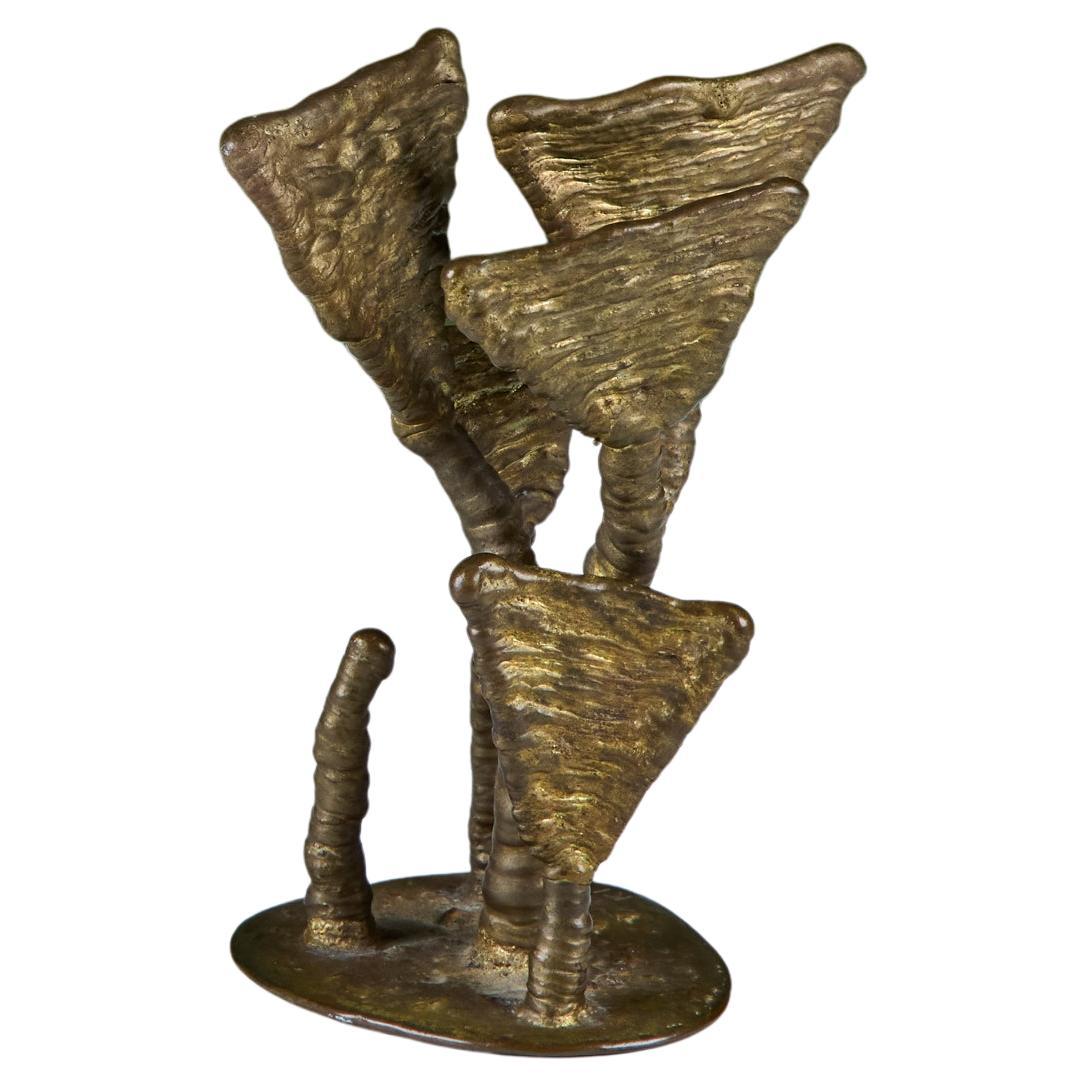 Klaus Ihlenfeld Abstract Brass Sculpture