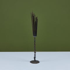 Scultura astratta in bronzo di Klaus Ihlenfeld