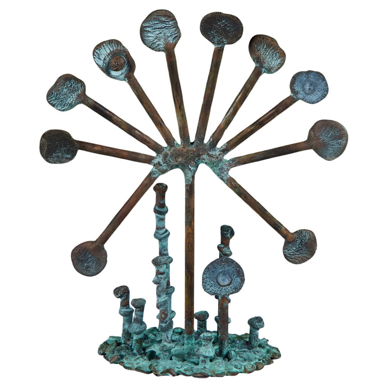 Klaus Ihlenfeld Abstract Bronze Sculpture