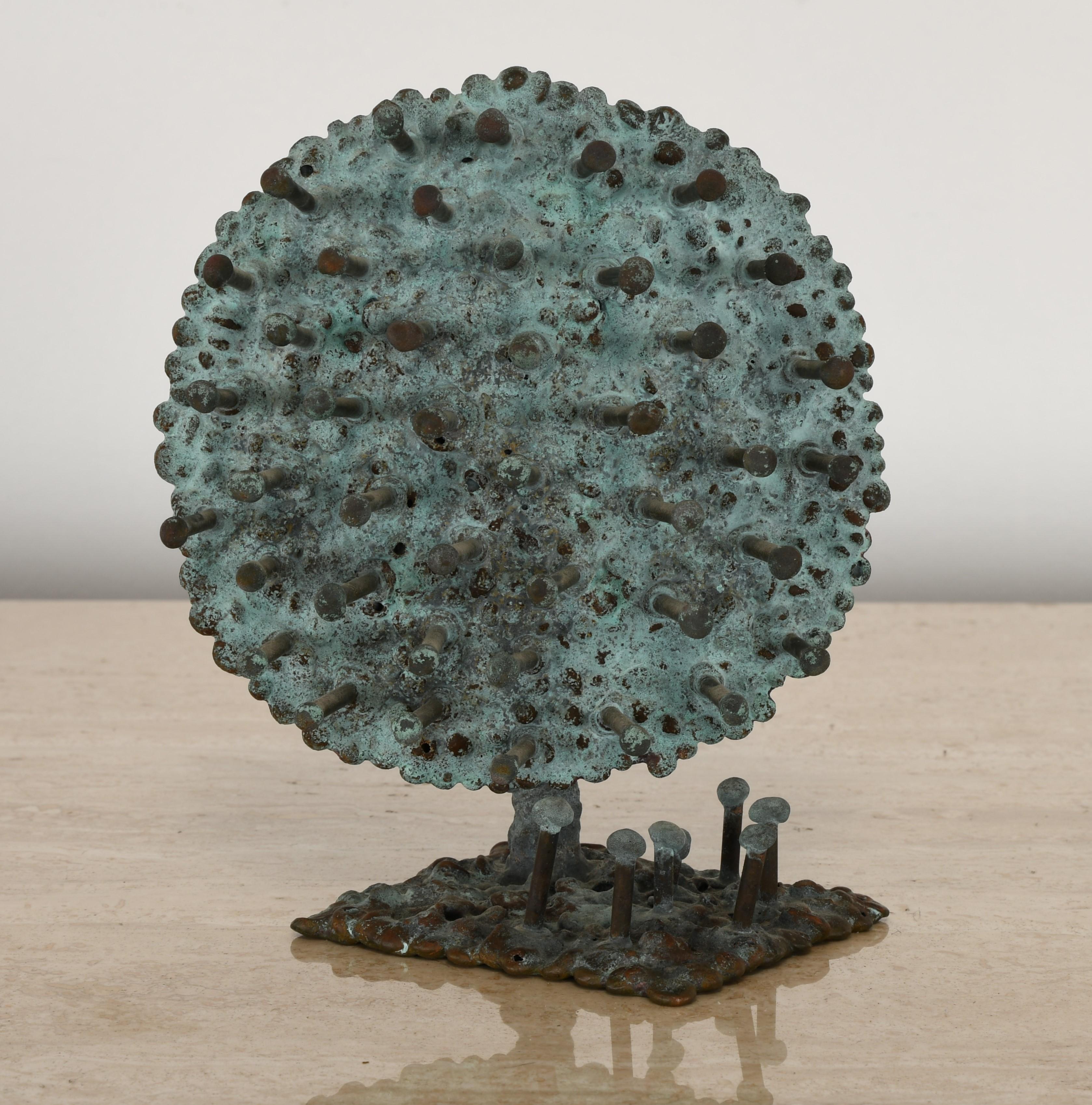 A modernist Klaus Ihlenfeld abstract bronze 