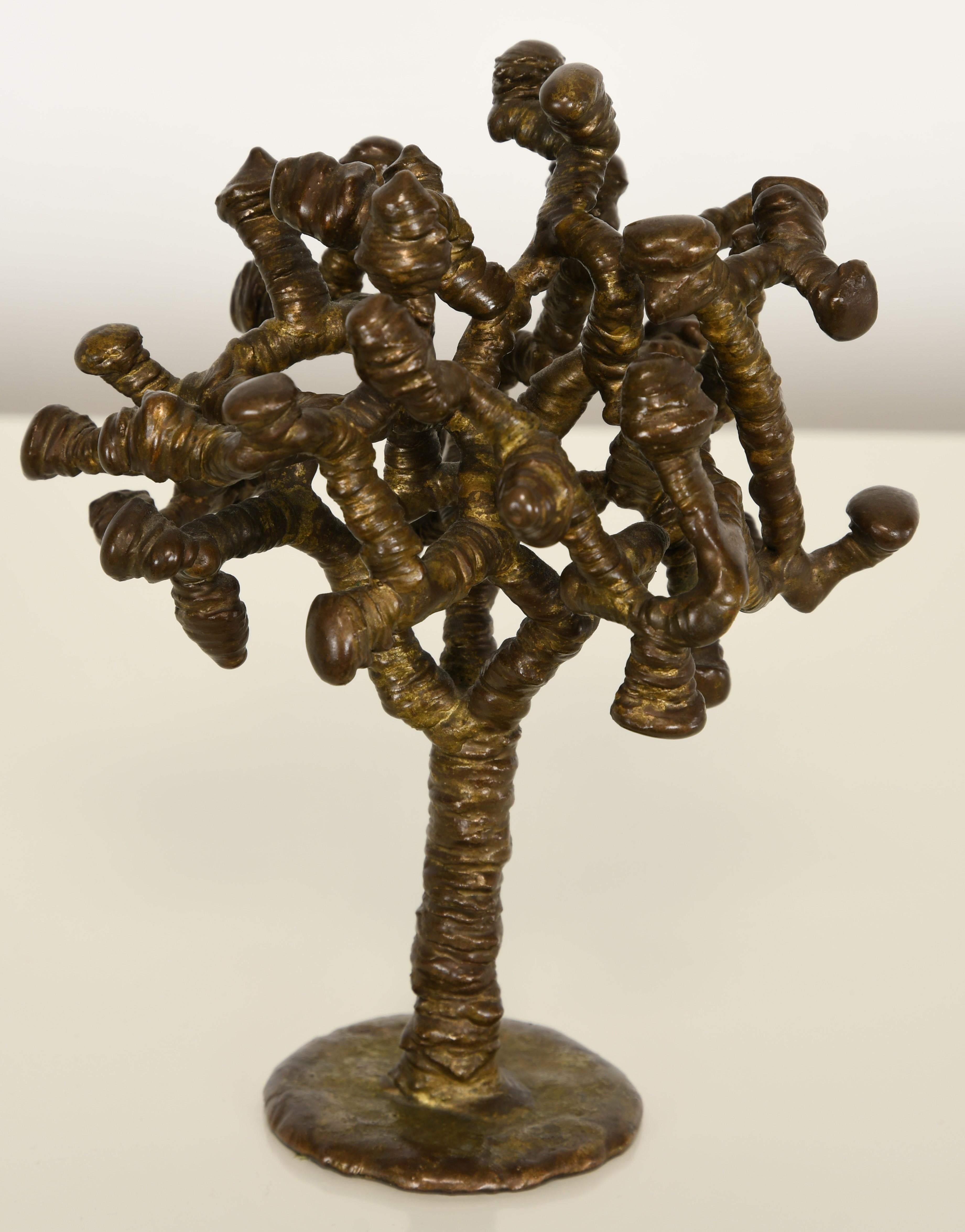 Klaus Ihlenfeld Abstract Patinated Brass 