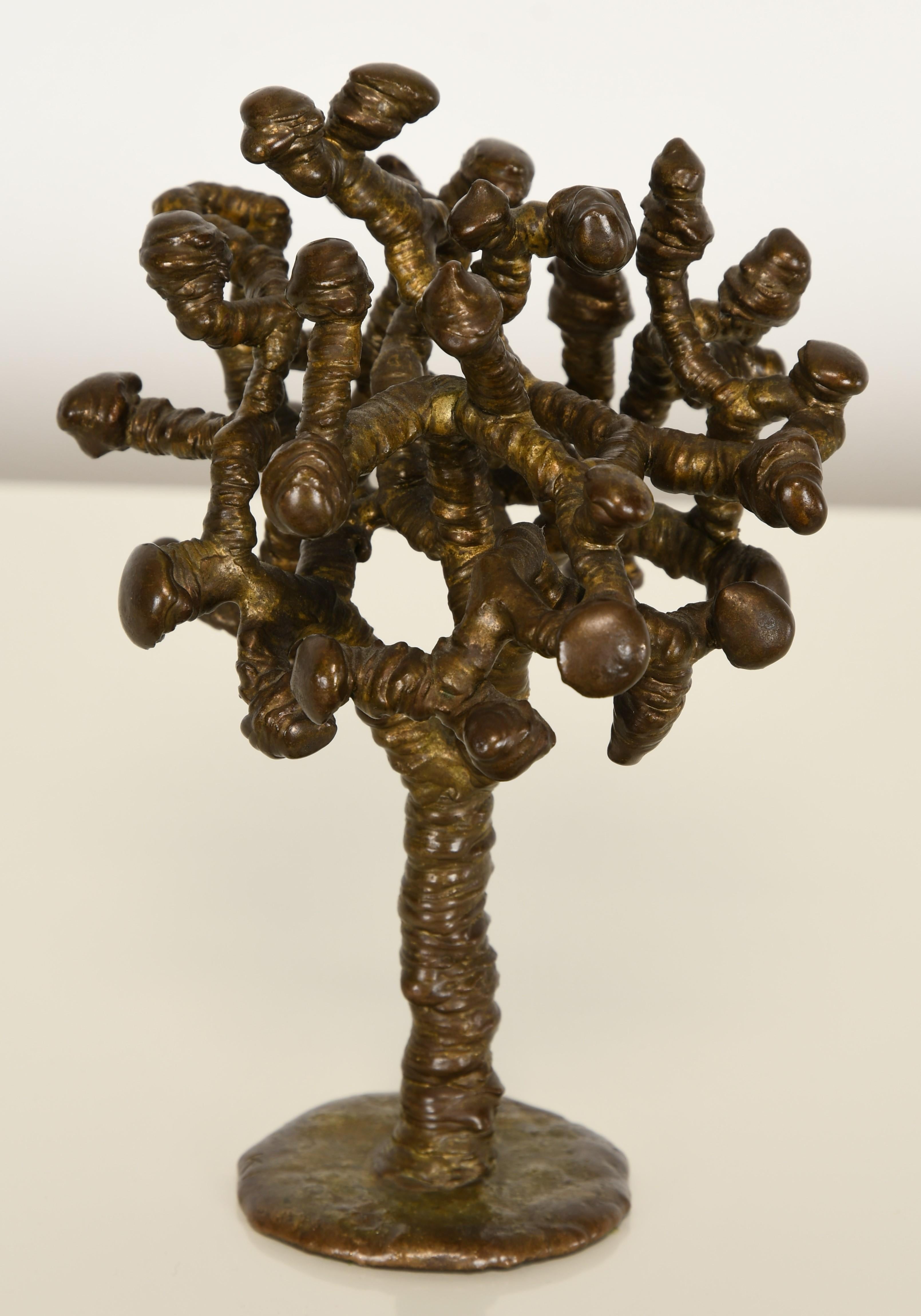 Klaus Ihlenfeld Abstract Patinated Brass 
