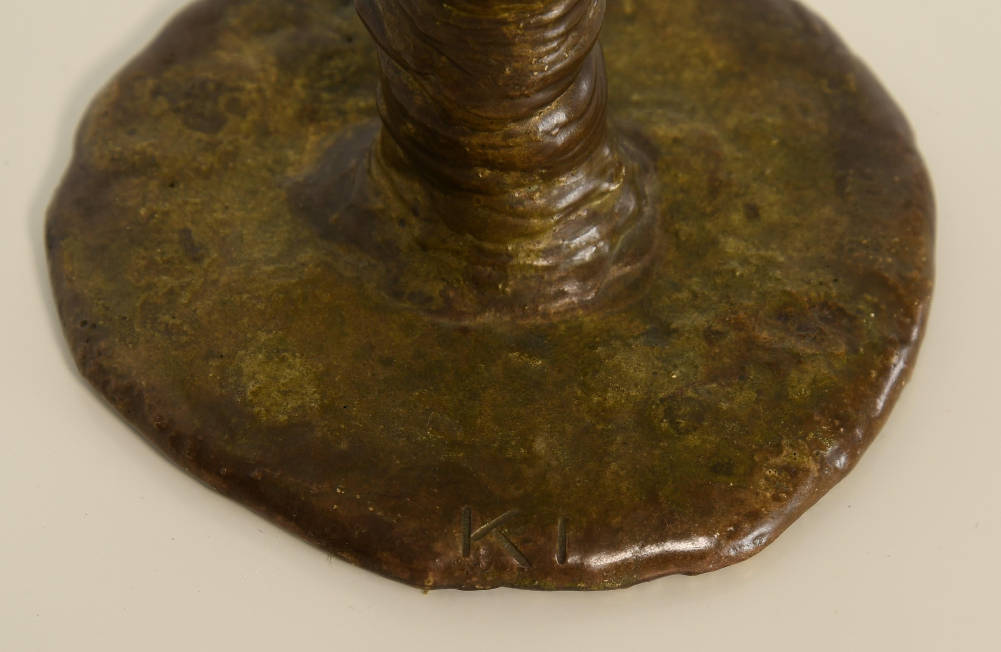 Klaus Ihlenfeld Abstract Patinated Brass 