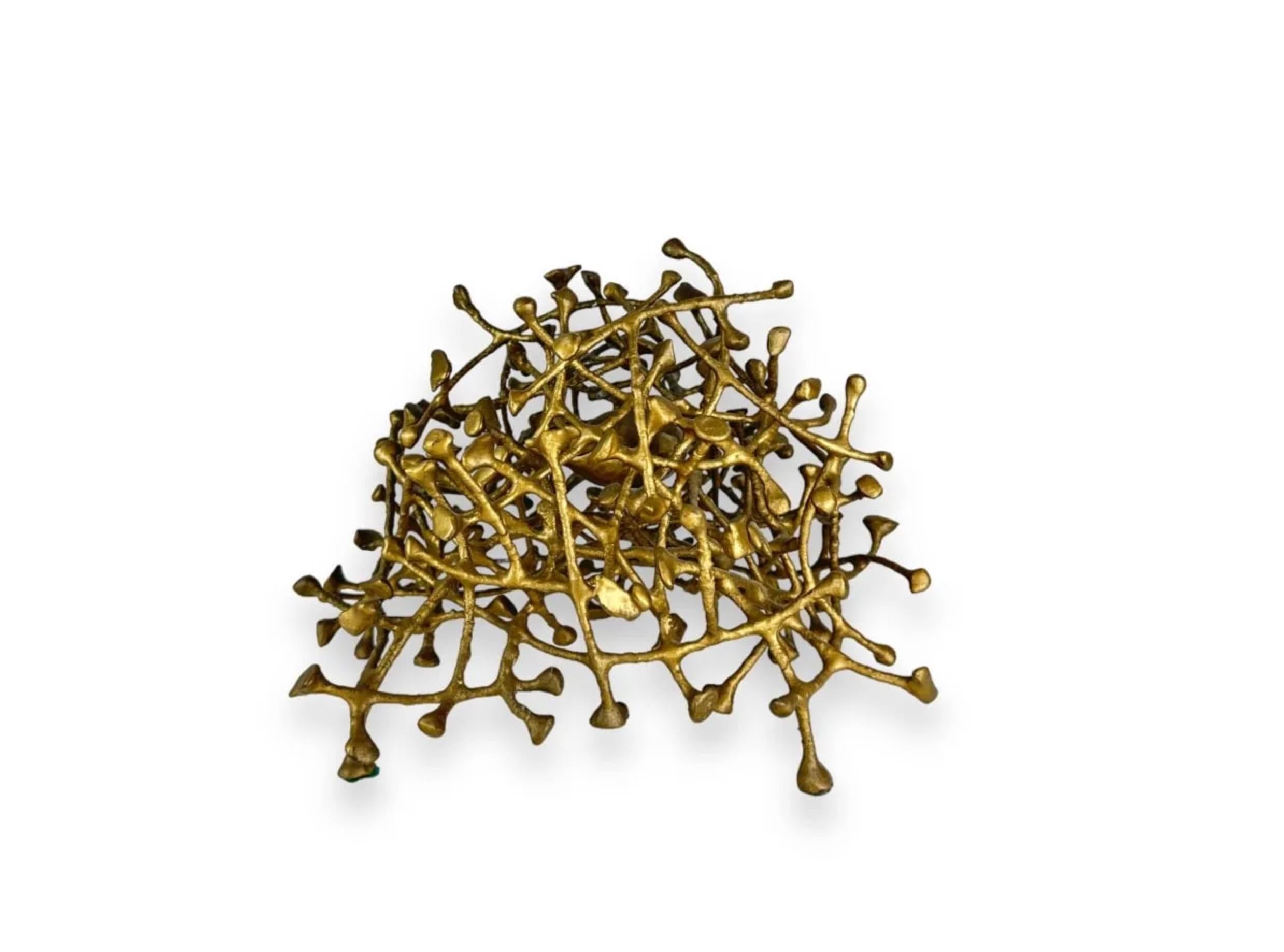 Klaus Ihlenfeld Welded Bronze Sculpture
An early example , signed KI '64
The technique is similar to the the work on Harry Bertoia Bush Sculptures