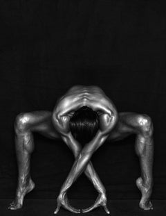 110.01.98 by Klaus Kampert - Dancer Photograph, black 
white, male nude