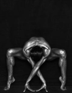 110.01.98 by Klaus Kampert - Dancer Photograph, black & white, male nude