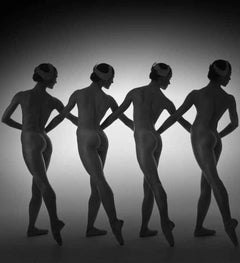 127.11.04 by Klaus Kampert - Black & white photograph, female nude, dancing