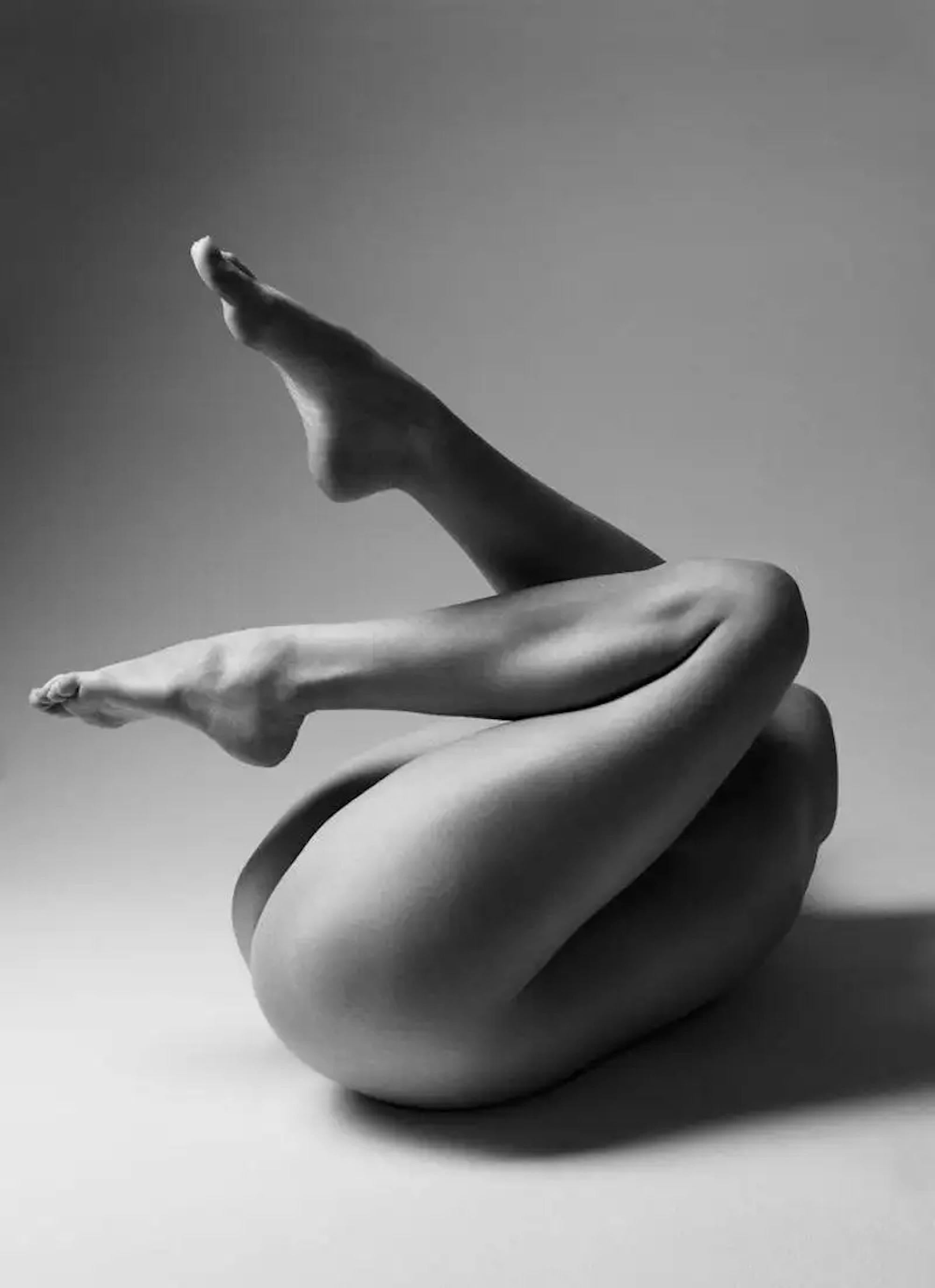 156.04.11, Serie Torsi di Klaus Kampert - Fotografia di nudo in bianco e nero