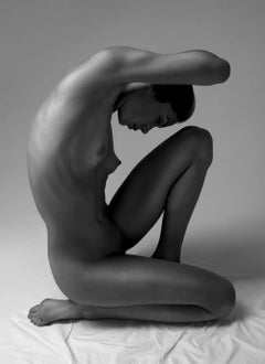 160.02.11 de Klaus Kampert (serie Homenaje a Modigliani) - fotografía de desnudos
