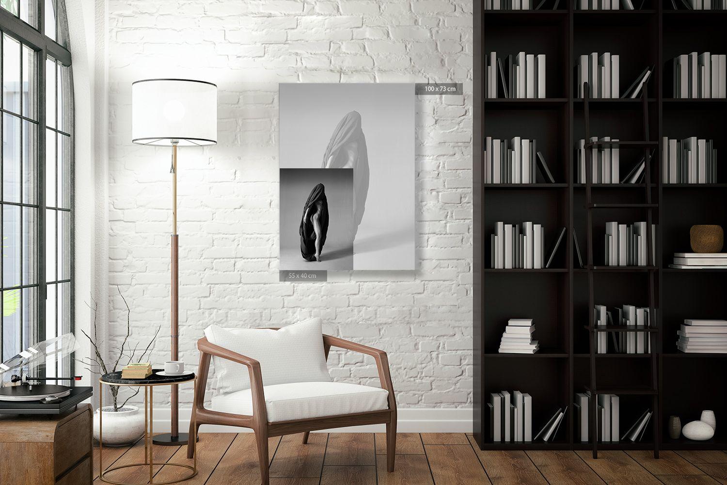 168.04.12, Wrapped series par Klaus Kampert - photographie de nu en noir et blanc en vente 1